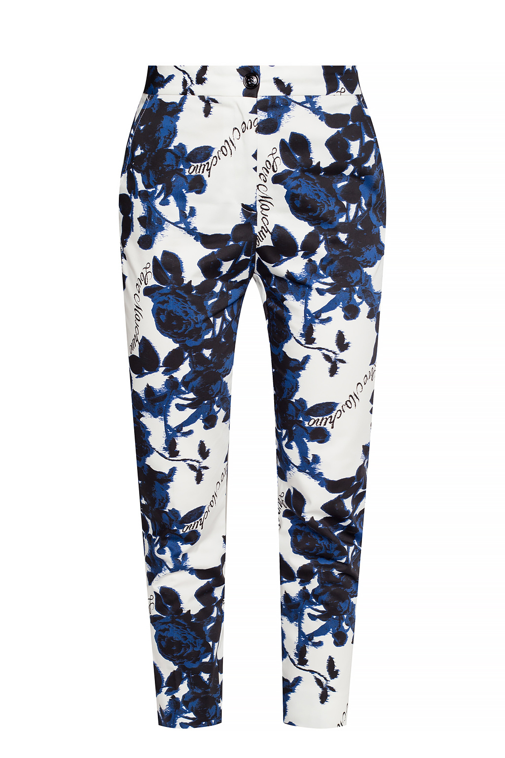 Love hot sale moschino trousers